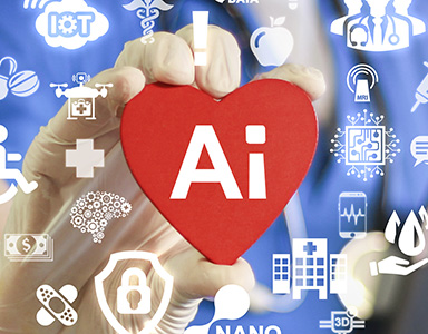 AI人工智慧不僅已廣泛應用在日常生活中，也進入醫療產業並推動數位轉型，「自動化」不僅能減少人力需求，更提升作業效率與精確度，而「機器學習」以動態模型進行推論與決策，開啟更多不同的可能性。透過智慧AI軟體搭配高效可靠的電腦硬體，深度學習技術使醫療科技更智慧化，大幅改善病患照護體驗與治療成效。
